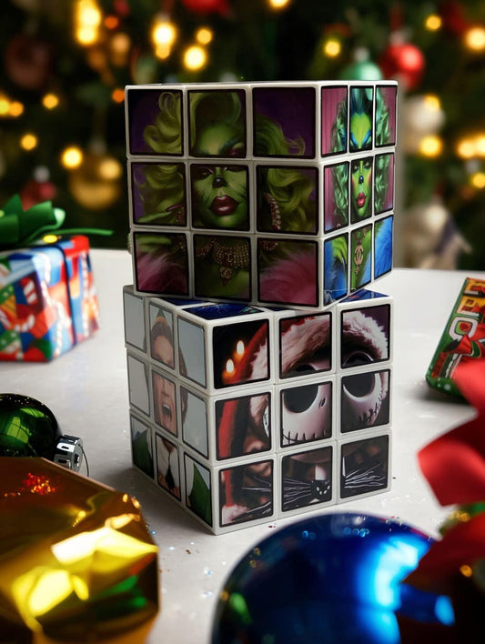 Cute Christmas Rubiq's Cube